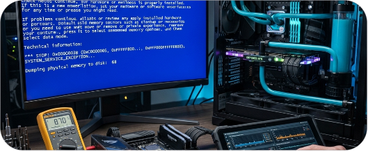 Blue Screen (BSOD) & Crash Troubleshooting